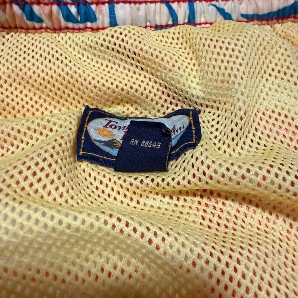Tommy Bahama Mens Tropical Island Swim Trunks Lined XL Quick Dry Vacation Beach